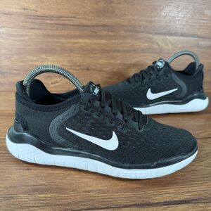 Nike Free RN 2018 Running Shoes Men’s Size 6 Black Athletic Sneakers